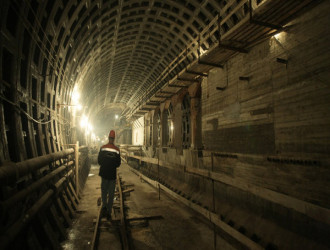 Строительство метро