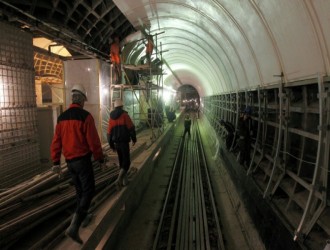 Строительство метро в Москве